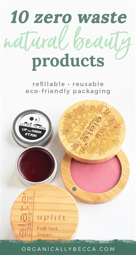 zero waste beauty products